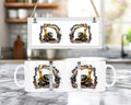 Bagger Tasse – Baustellen Keramiktasse mit Excavator Motiv | Geschenk für Bauarbeiter & Baggerfahrer | 11oz Kaffeebecher