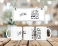 Let Them Mug – Motivational Ceramic Mug with Saying | Minimalist Coffee Mug | Gift for Women & Self Love | 11oz