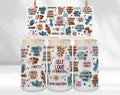 Self Love Affirmations Glasbecher 16oz mit Bambusdeckel & Glasstrohhalm – Motivational Libby Glass – Positive Affirmation Cup