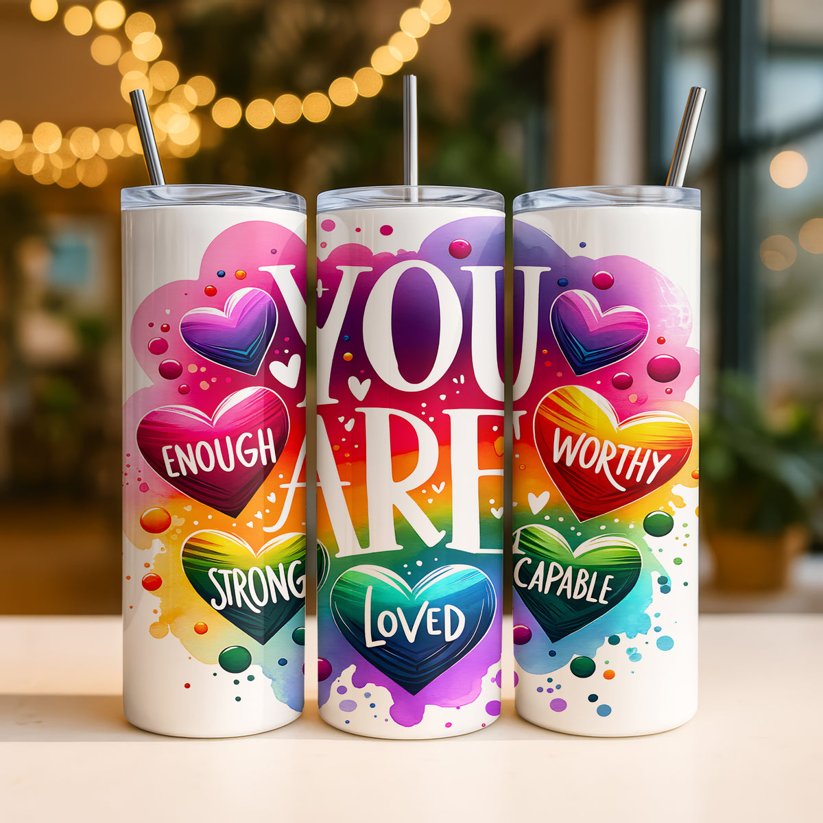 Termobecher „You Are Enough“ – Motivational Design